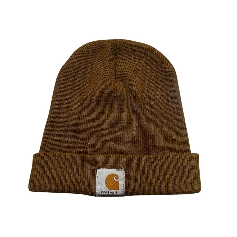 Carhartt Adult Beanie Brown Knit Watch Cap‎ Classic Workwear Streetwear Hat